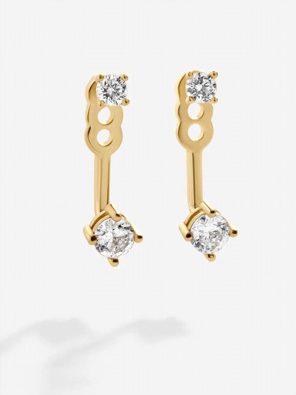 NEW BAUBLEBAR women's ellery earrings in gold